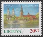 LITOUWEN 20 ct zegel Via Baltica 1995, Verzenden, Overige landen, Gestempeld