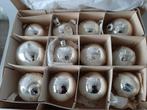 12 oude glazen kerstballen (491), Diversen, Kerst, Ophalen of Verzenden, Zo goed als nieuw