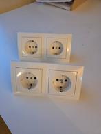 Berker S1 stopcontacten (4x), Doe-het-zelf en Verbouw, Elektra en Kabels, Ophalen of Verzenden, Gebruikt, Stopcontact