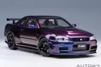 Nissan Skyline GT-R Midnight Purple Autoart nieuw, Nieuw, Ophalen of Verzenden, Auto, Autoart