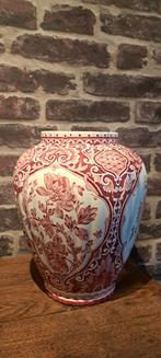 Vintage Royal Sphinx Maastricht Vaas Delfts Rood, Antiek en Kunst, Ophalen