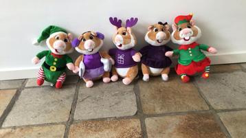 AH hamster knuffels thema winter prijs per stuk beschikbaar voor biedingen
