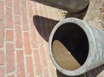 bloempotten grijs groot twee stuks, Tuin en Terras, Bloempotten, Ophalen of Verzenden, 'T Olde Gre-j, Info@toldegrej.nl, Endepoelstraat 20f Didam