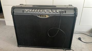 Line 6 spider 2 met 2x celestial 8 ohm speakers 2x 75 watt. beschikbaar voor biedingen