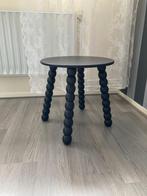 Bijzettafeltje zwart, Huis en Inrichting, Tafels | Bijzettafels, Ophalen, Minder dan 45 cm, Minder dan 55 cm, Rond