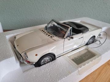 Sunstar Fiat 124 Spider BS Cabrio 1966-1985 wit 1:18 beschikbaar voor biedingen
