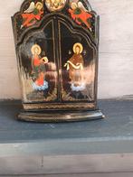 Russische Icoon Triptiek, Antiek en Kunst, Antiek | Religie, Ophalen of Verzenden