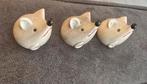 3 Schattige Keramische Muisjes - Decoratie, Ophalen of Verzenden, Gebruikt