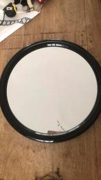 Te koop badkamer spiegel zwart merk Tiger 50 cm, Ophalen, Gebruikt, Rond, Minder dan 100 cm