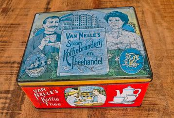 Van Nelle's koffie thee blik beschikbaar voor biedingen