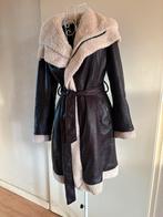 Zgsn zwarte faux fur “lammycoat” mt S, Kleding | Dames, Jassen | Winter, Ophalen of Verzenden, Zo goed als nieuw, Maat 38/40 (M)