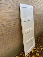 Houten Bruynzeel deur, Doe-het-zelf en Verbouw, Deuren en Horren, Ophalen, Gebruikt, Minder dan 80 cm, Binnendeur