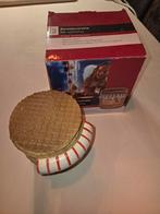 Intratuin Kerstdorp Stroopwafel Kraam met Verlichting, Ophalen of Verzenden, Zo goed als nieuw