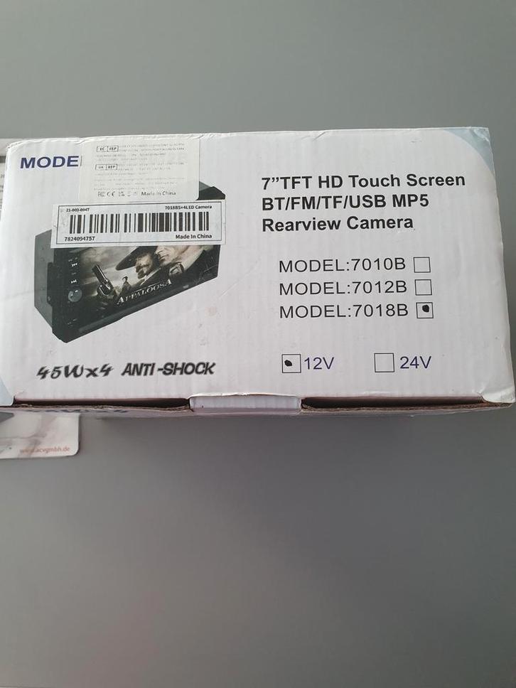 Opel Astra,Zafira 7 inch touchscreen radio, Auto diversen, Autoradio's, Nieuw, Ophalen of Verzenden