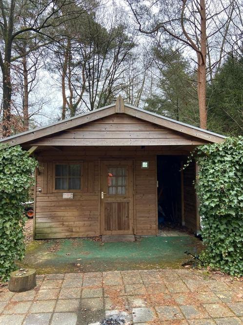 Inkoop en verkoop van tuinhuizen/ blokhutten en overkappings, Tuin en Terras, Tuinhuizen, Gebruikt, Hout, Ophalen