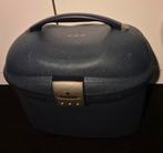 Samsonite beautycase, blauw, Gebruikt, Blauw, Ophalen of Verzenden, Met slot