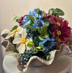 Nieuw!  Groot Kunstbloemstuk in luxe schaal, Ophalen of Verzenden, Nieuw, Binnen