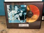 Elvis Presley Gouden Plaat - Limited Edition, Ophalen, Zo goed als nieuw, Cd of Plaat, Gesigneerd