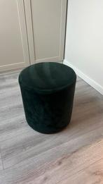 Poef kwantum groen, Ophalen, Zo goed als nieuw, Rond, Minder dan 50 cm