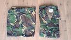 Jas en broek basis Woodland nieuw, Ophalen of Verzenden, Landmacht, Nederland, Kleding of Schoenen