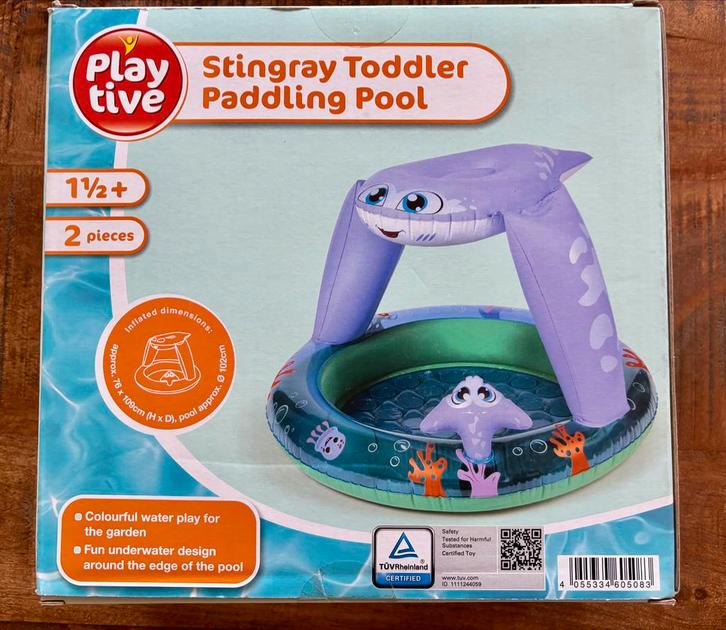 Playtive Kinder Speelbadje Walvis - NIEUW IN VERPAKKING!, Kinderen en Baby's, Speelgoed | Badspeelgoed, Ophalen of Verzenden