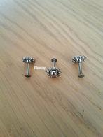 Nieuwe labret piercing. Bloemen., Ophalen of Verzenden, Zo goed als nieuw, Staal, Oor- of Traguspiercing