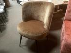 Richmond Interiors 6 eetkamerstoelen Morton Olijfgroen, Ophalen, Overige kleuren, Zo goed als nieuw, Stof