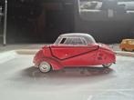 Modelauto Messerschmitt KR200 rood 16 cm - speelgoed auto sc, Hobby en Vrije tijd, Ophalen of Verzenden, Zo goed als nieuw, Auto