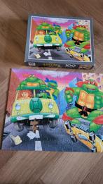 Teenage Mutant Hero Turtles puzzel, 1990 (incompleet), Gebruikt, Meer dan 50 stukjes, Ophalen of Verzenden