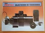 Pentax brochure objectieven en toebehoren, Verzamelen, Fotografica en Filmapparatuur, Ophalen of Verzenden, 1960 tot 1980