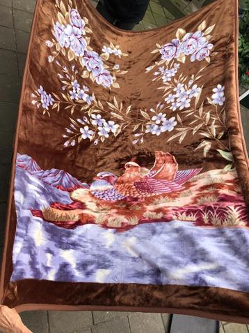 Dubbellaags dikke Plaid super zachte en warm Afm. 200 X 230 beschikbaar voor biedingen