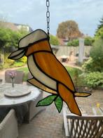 Glas in lood vogel, Verzenden, Gebruikt