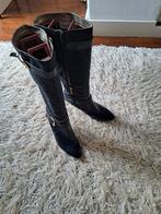 Zwarte Hoge Laarzen, Merk Guess - Mt. 39, Hoge laarzen, Guess, Zwart, Ophalen of Verzenden