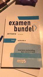 N.C. Keemink - Examenbundel havo Wiskunde A 2017/2018, Nederlands, Ophalen of Verzenden, Zo goed als nieuw, N.C. Keemink