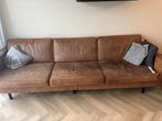 Bankstel cognac, Huis en Inrichting, Banken | Bankstellen, Ophalen, 250 tot 300 cm, Gebruikt, 75 tot 100 cm