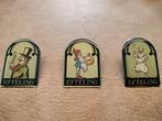 Efteling pin: Drie pins van het smidje, Verzenden, Nieuw, Button of Speldje