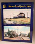 Prachtig boek Blauwe Tramlijnen in kleur, absolute nieuwstaa, Ophalen of Verzenden, Zo goed als nieuw, LJP Albers, Tram