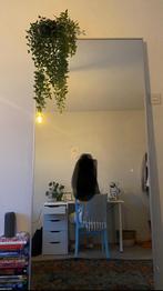 Ikea HOVET spiegel aluminium, Huis en Inrichting, Woonaccessoires | Spiegels, Ophalen, Zo goed als nieuw, Rechthoekig, 150 tot 200 cm