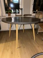 Eettafel met 4 stoelen, Huis en Inrichting, Tafels | Eettafels, Ophalen, Gebruikt, 100 tot 150 cm, Rond