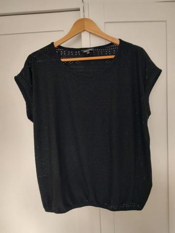 Zwart t-shirt, top met patroon, L, Human Nature beschikbaar voor biedingen