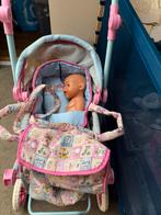 Popen wagen, Kinderen en Baby's, Speelgoed | Poppen, Ophalen of Verzenden, Zo goed als nieuw, Babypop