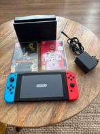 Nintendo Switch met FIFA 20 & My Hero One's Justice, Spelcomputers en Games, Ophalen of Verzenden, Gebruikt