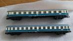 2 minitrix n spoor passasierswagons, Gebruikt, Gelijkstroom, Verzenden, Trix