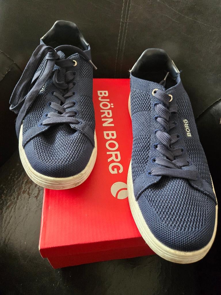 Blauwe heren sneakers van Bjorn Borg. Maat 46. ., Ophalen, Blauw, Gedragen, Sneakers of Gympen