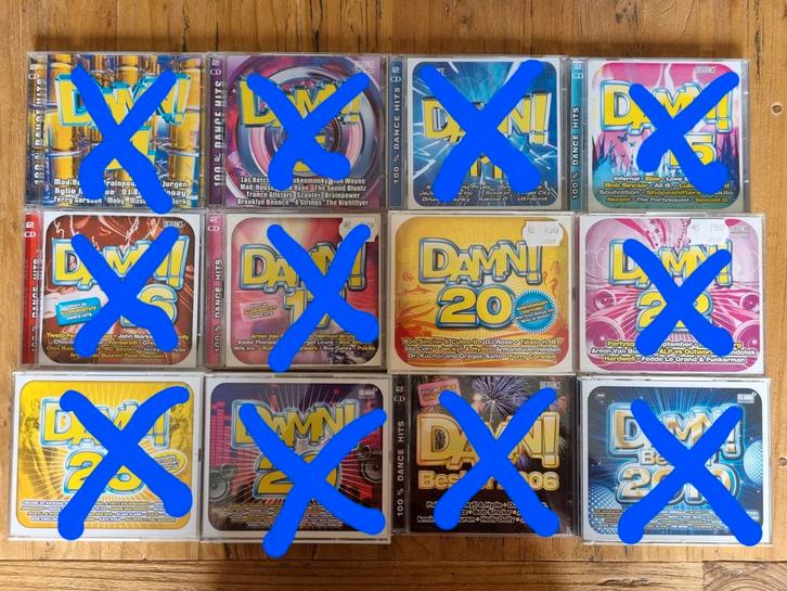 Damn! 20 - Verzamel3cd., Cd's en Dvd's, Cd's | Verzamelalbums, Gebruikt, Ophalen of Verzenden