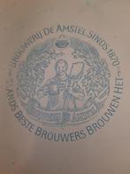 Rood koperen Dienblad Amstel bier, Ophalen, Zo goed als nieuw, Overige typen, Amstel