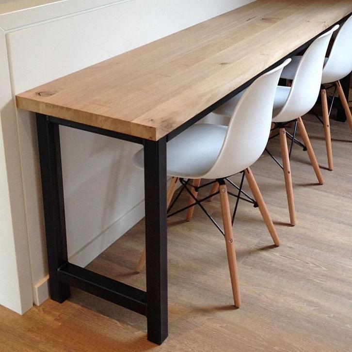 Massief eiken | Eiken | bureaublad | werkblad | eiken blad, Doe-het-zelf en Verbouw, Hout en Planken, Nieuw, Plank, Eiken, Minder dan 200 cm