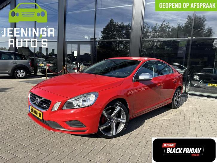 Volvo S60 1.6 T3 R-Design|17"|Trekhaak|Camera|Stoelverwarmin, Auto's, Volvo, Bedrijf, Te koop, S60, ABS, Achteruitrijcamera, Airbags