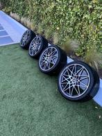 Set 20inch BMW Black 666M Style Breedset Velgen, Auto-onderdelen, Banden en Velgen, Ophalen, Gebruikt, Velg(en), Personenwagen