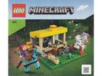 LEGO | Minecraft | De paardenstal | 21171, Kinderen en Baby's, Nieuw, Complete set, Ophalen of Verzenden, Lego